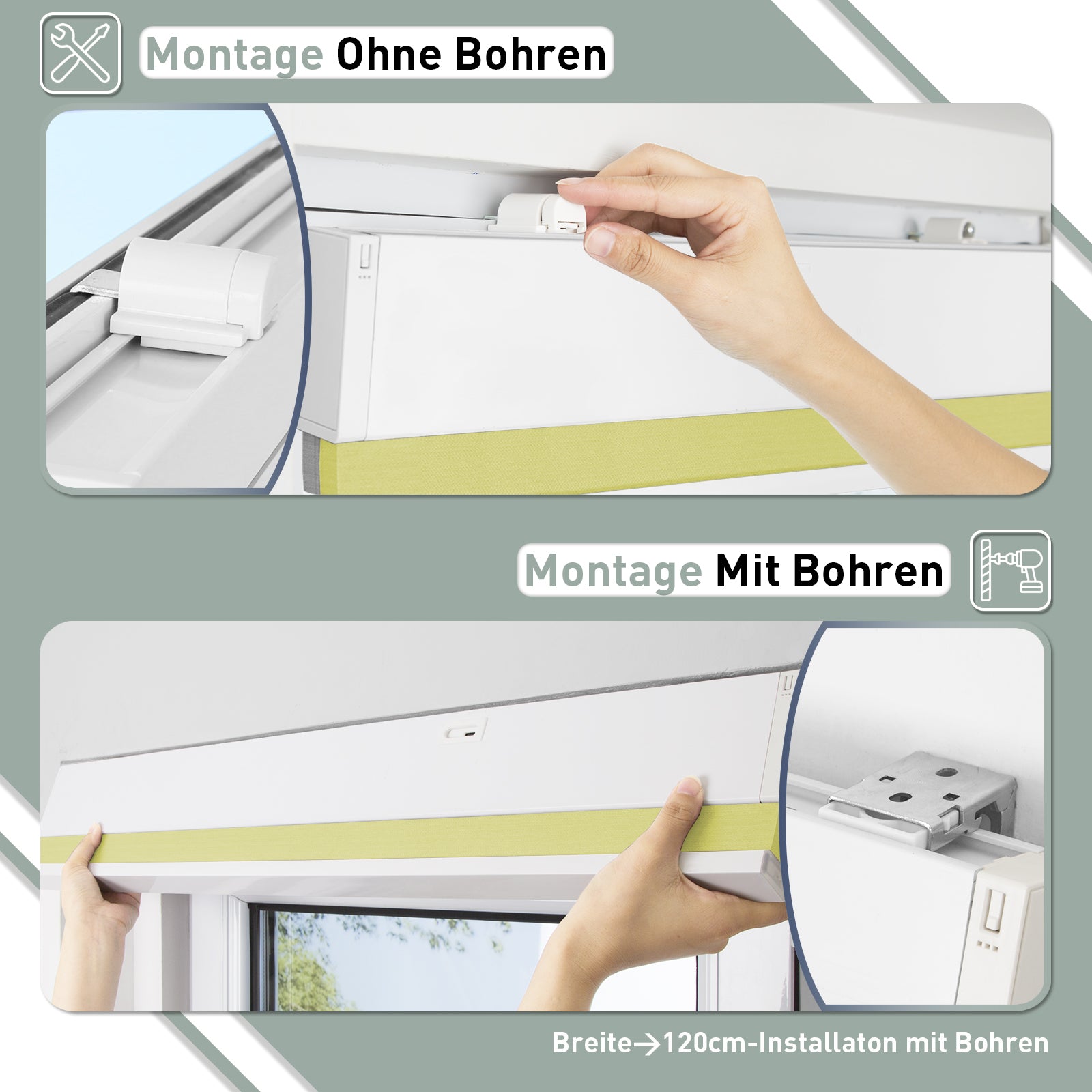 K100 Elektrisch | Lichtdurchlässige | Batterie | Wabenplissees | Nach Maß
