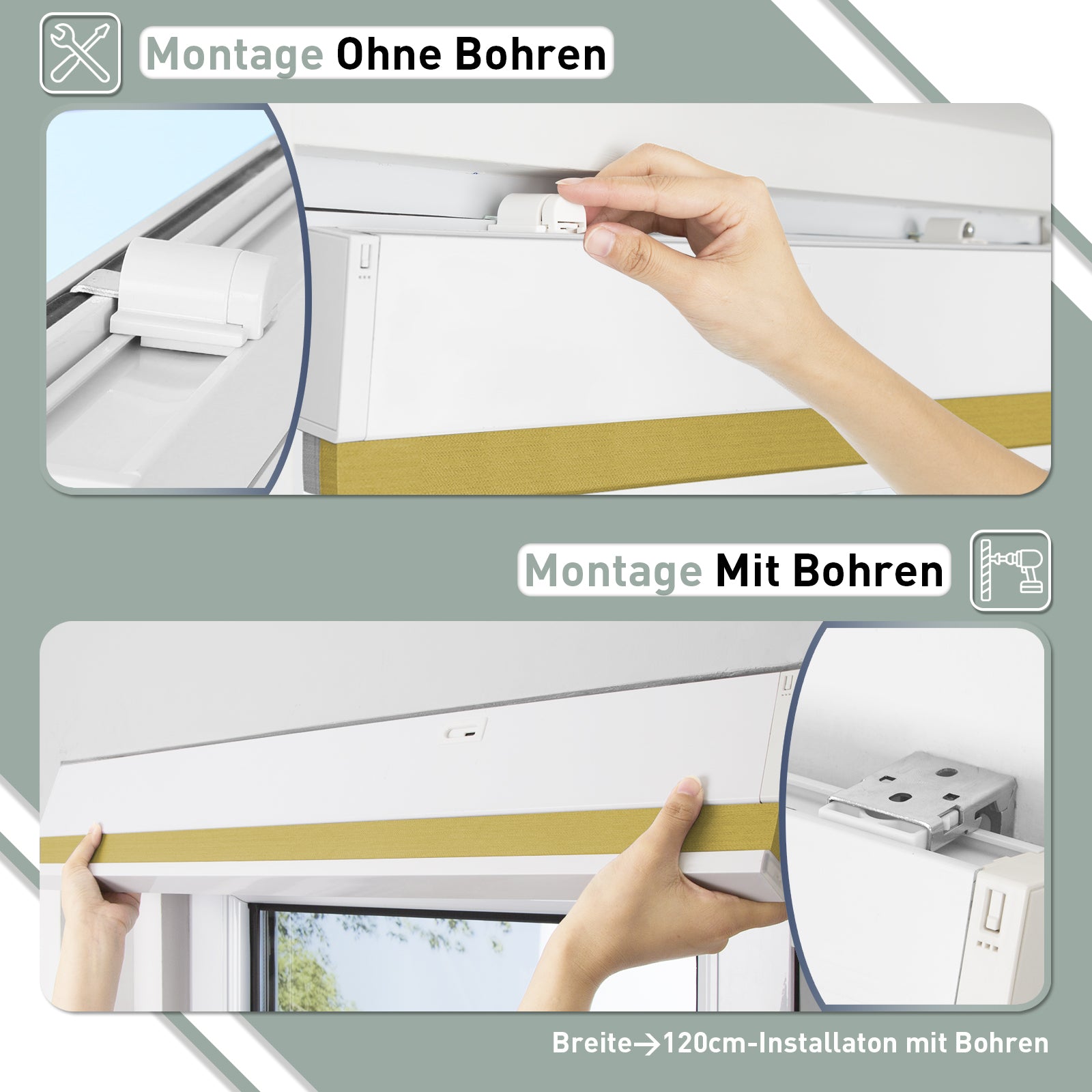 K100 Elektrisch | Lichtdurchlässige | Batterie | Wabenplissees | Nach Maß
