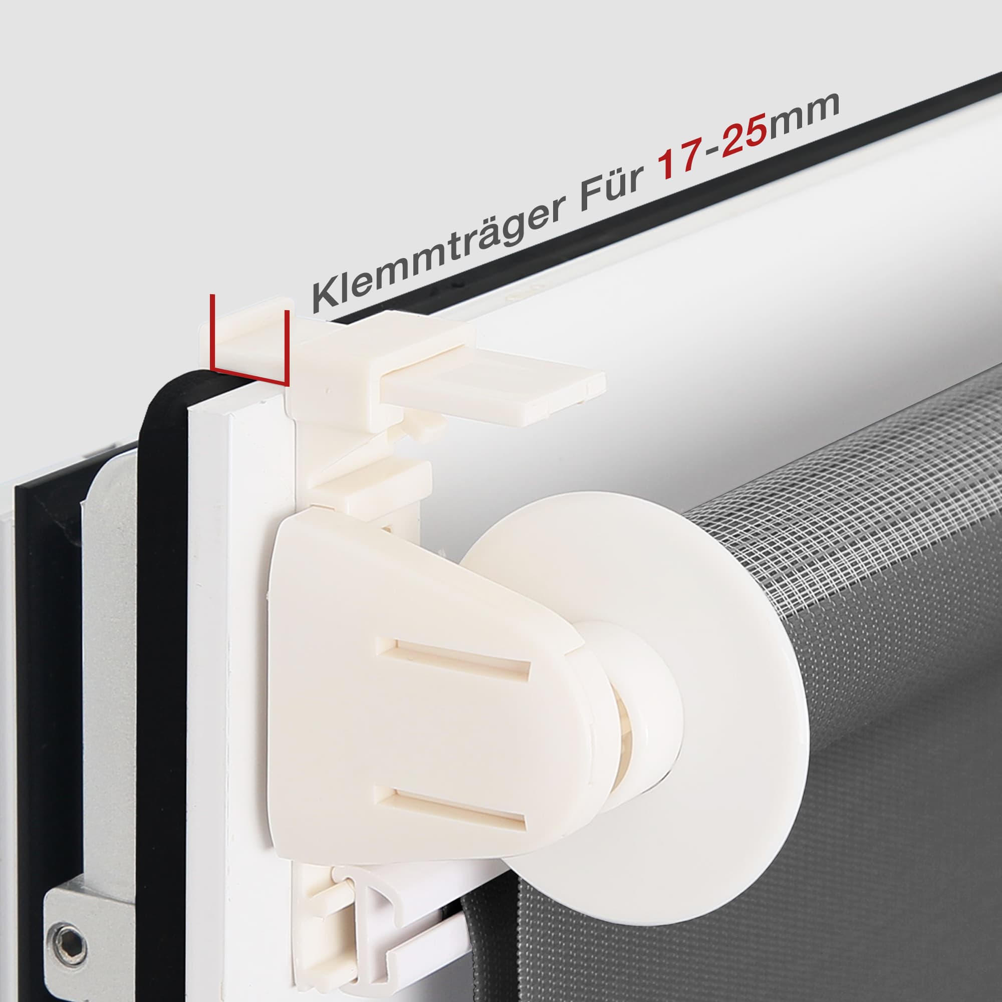 Doppelrollo Duo Rollo Klemmfix ohne Bohren Weiß Grau Anthrazit