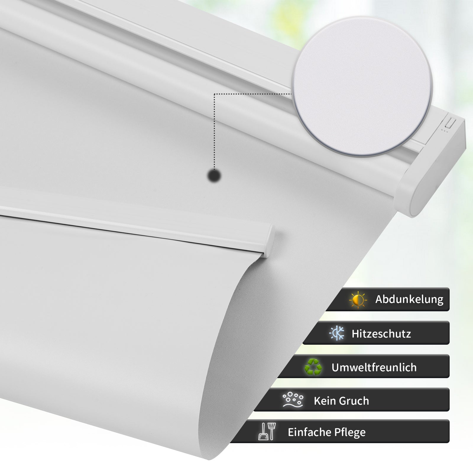 M100 Elektrisch | Verdunkelung | Batterie | Rollo | Nach Maß