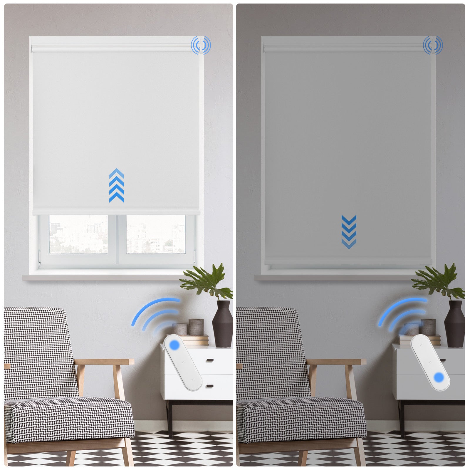M100 Elektrisch | Verdunkelung | Batterie | Rollo | Nach Maß