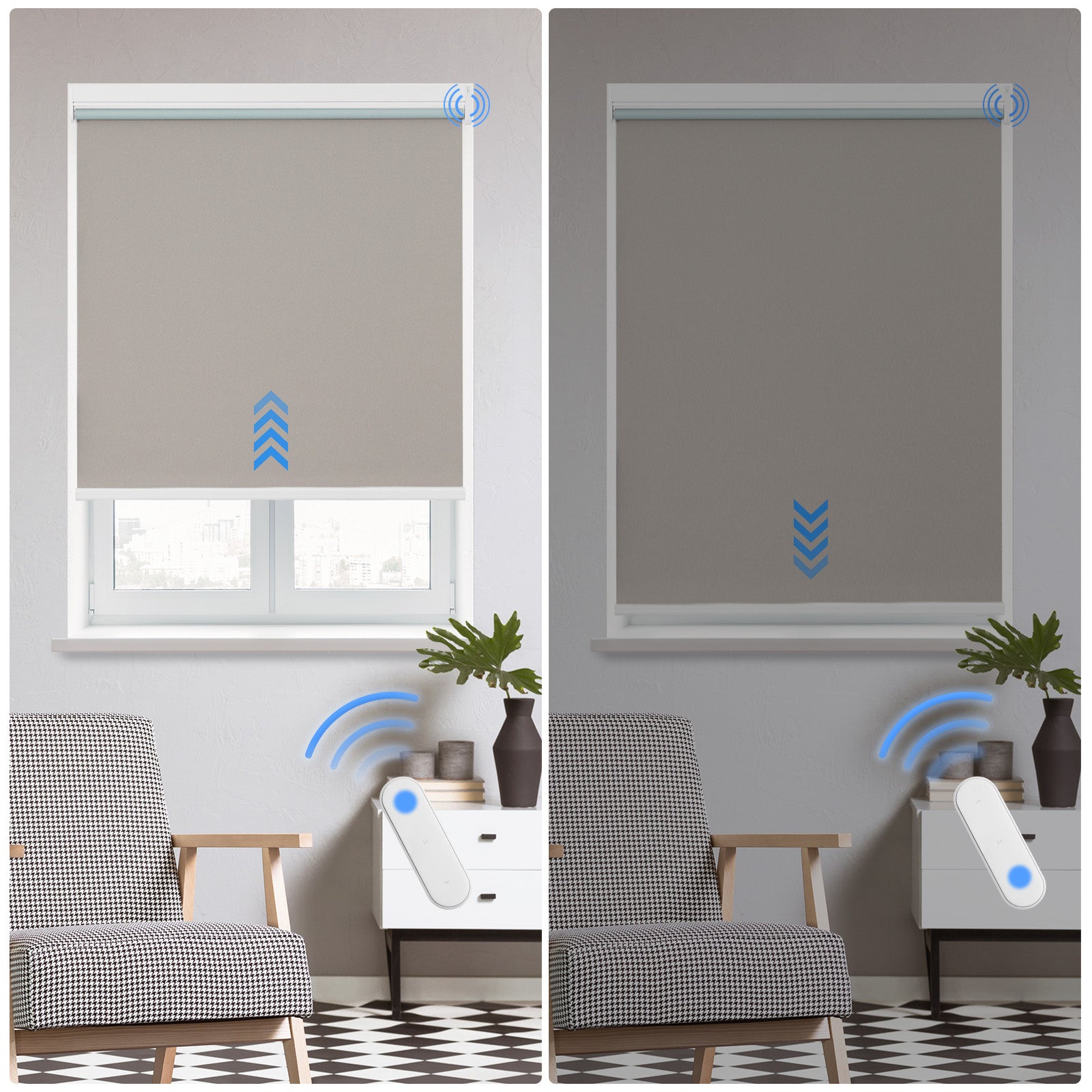 M100 Elektrisch | Verdunkelung | Batterie | Rollo | Nach Maß