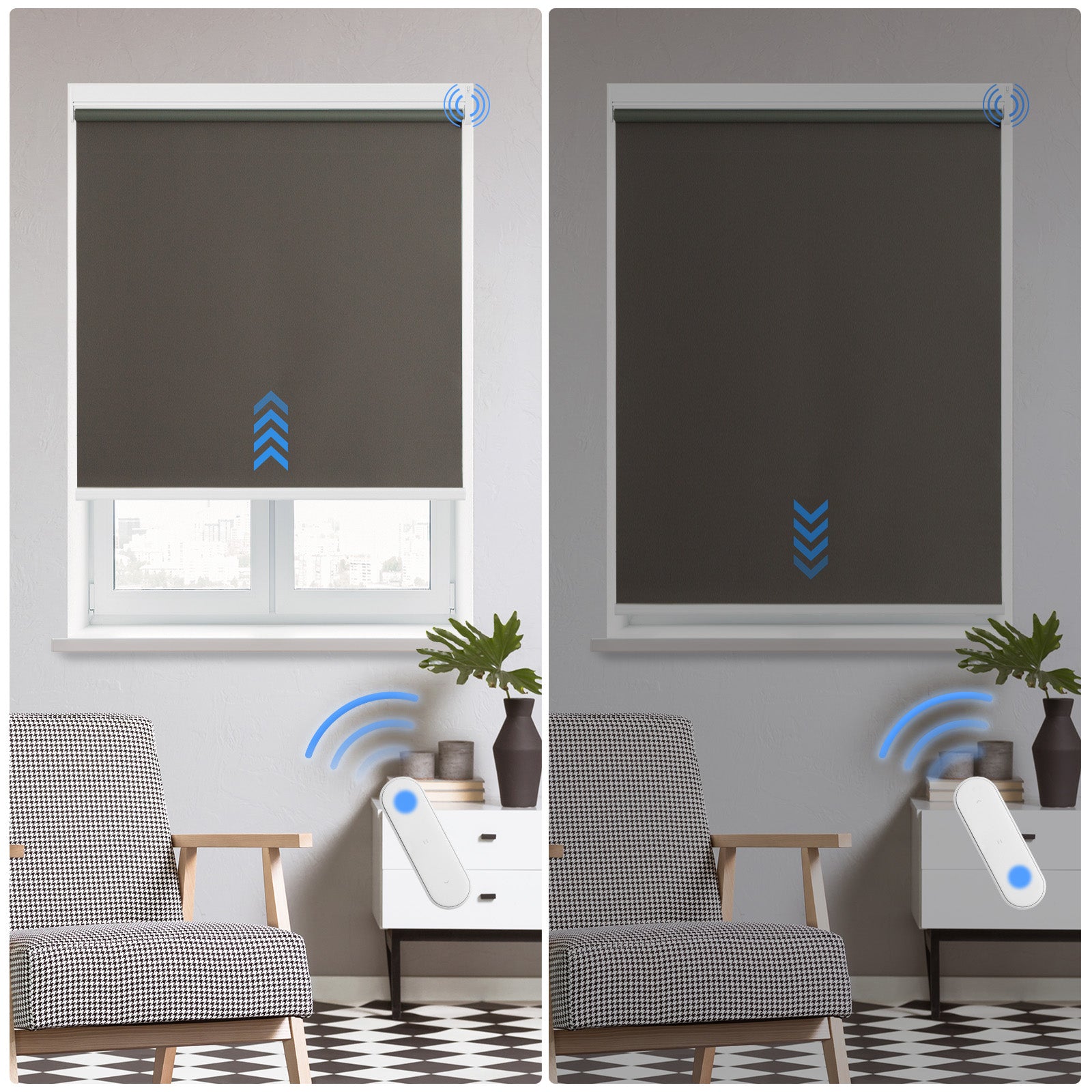 M100 Elektrisch | Verdunkelung | Batterie | Rollo | Nach Maß