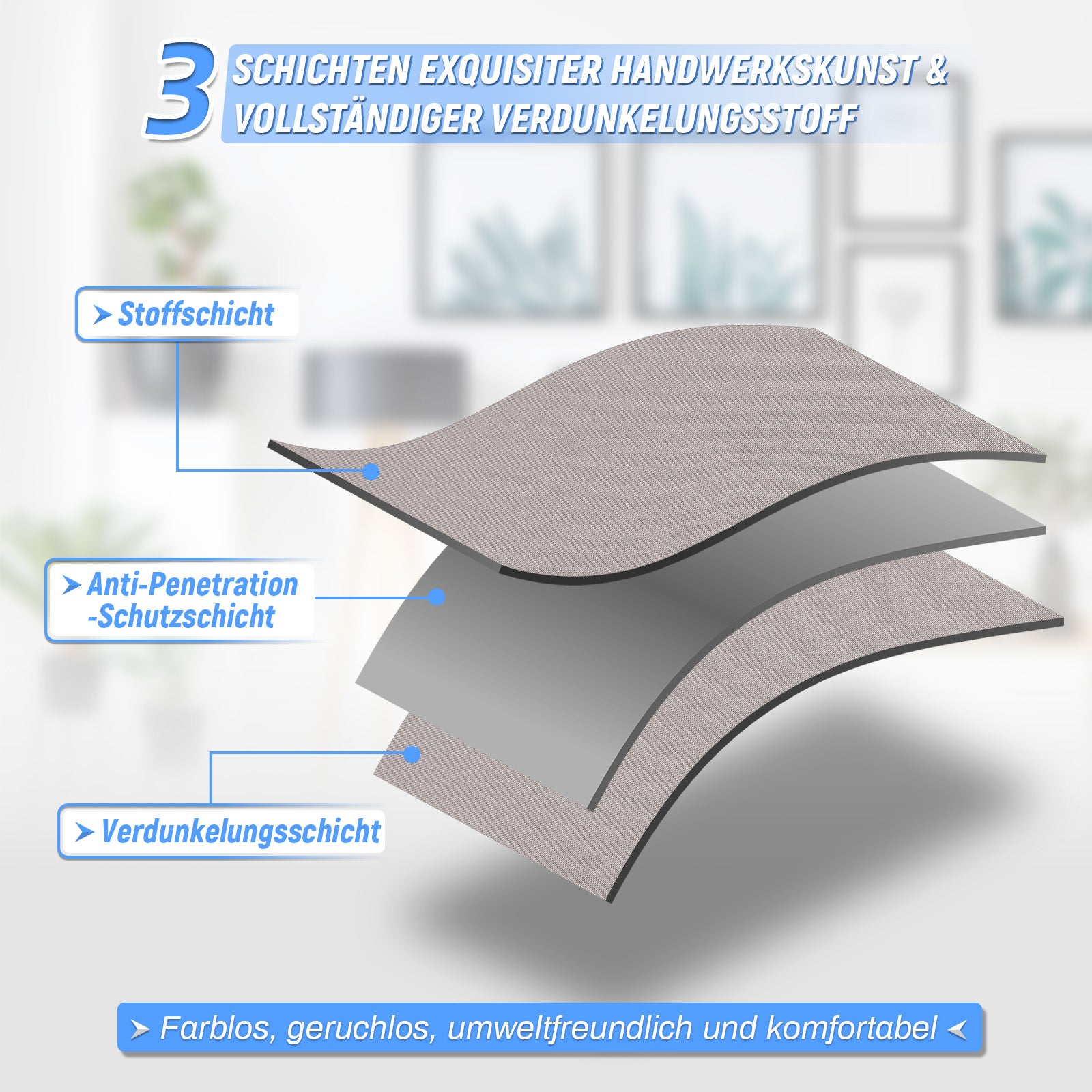 M100 Elektrisch | Verdunkelung | Batterie | Rollo | Nach Maß