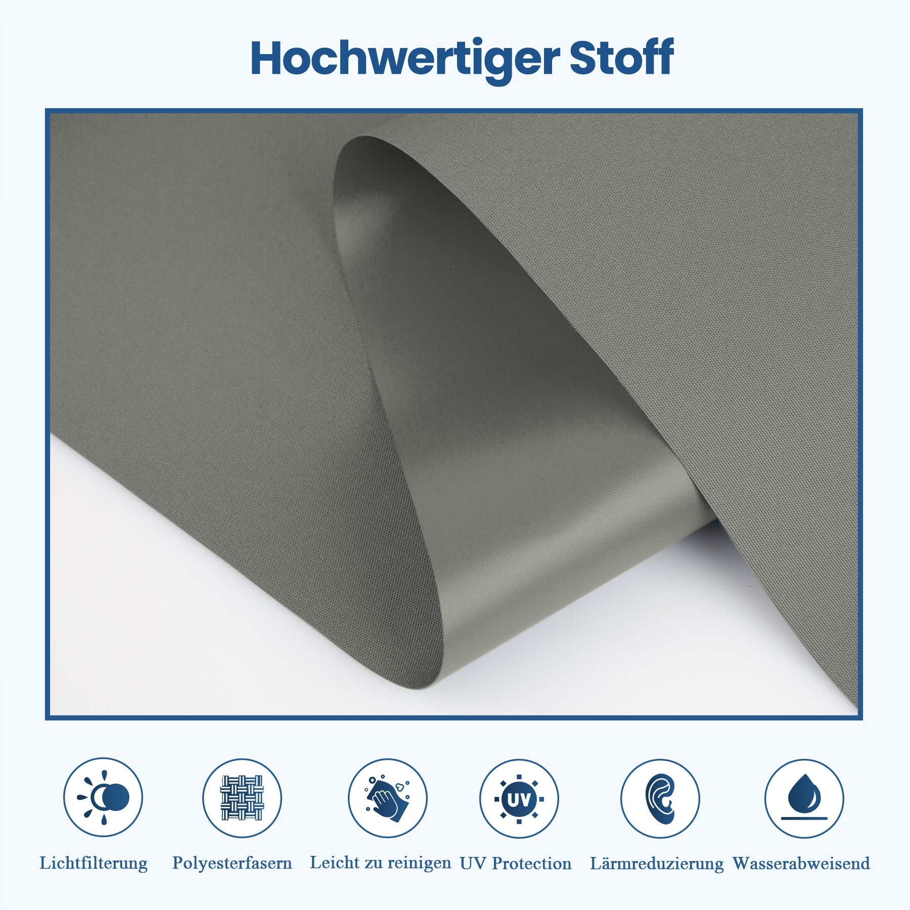 M330 Elektrisch | Bohrenfrei | Verdunkelung | Akku | Rollo | Nach Maß