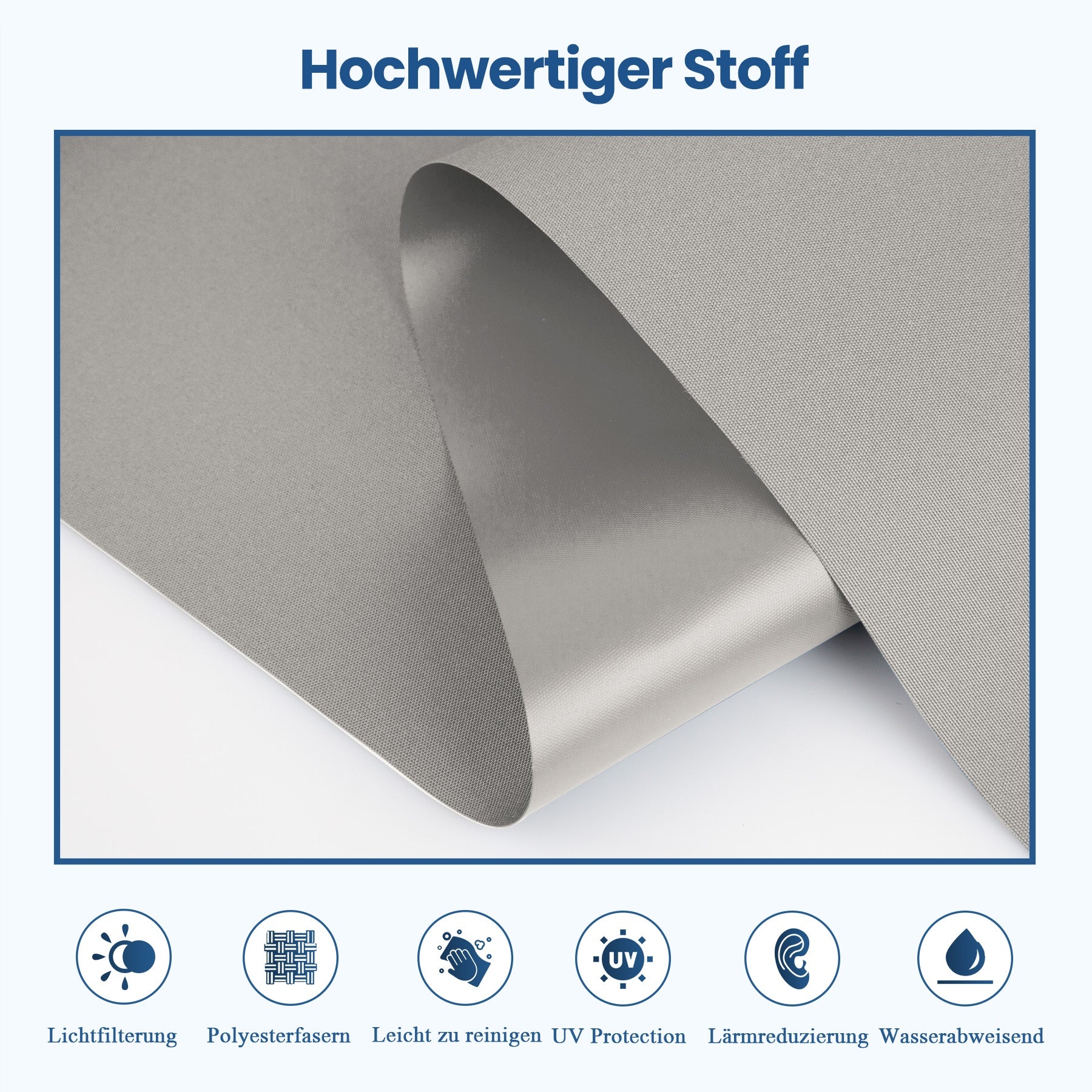 M330 Elektrisch | Bohrenfrei | Verdunkelung | Akku | Rollo | Nach Maß