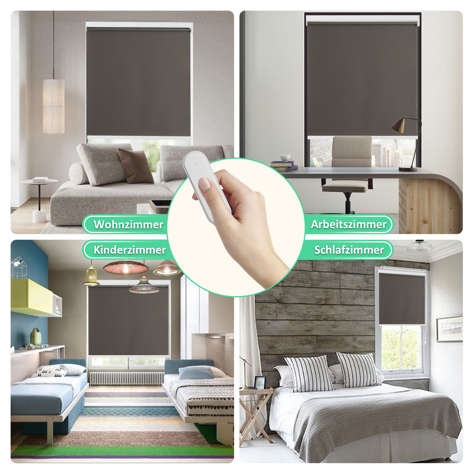 M100 Elektrisch | Verdunkelung | Batterie | Rollo | Nach Maß