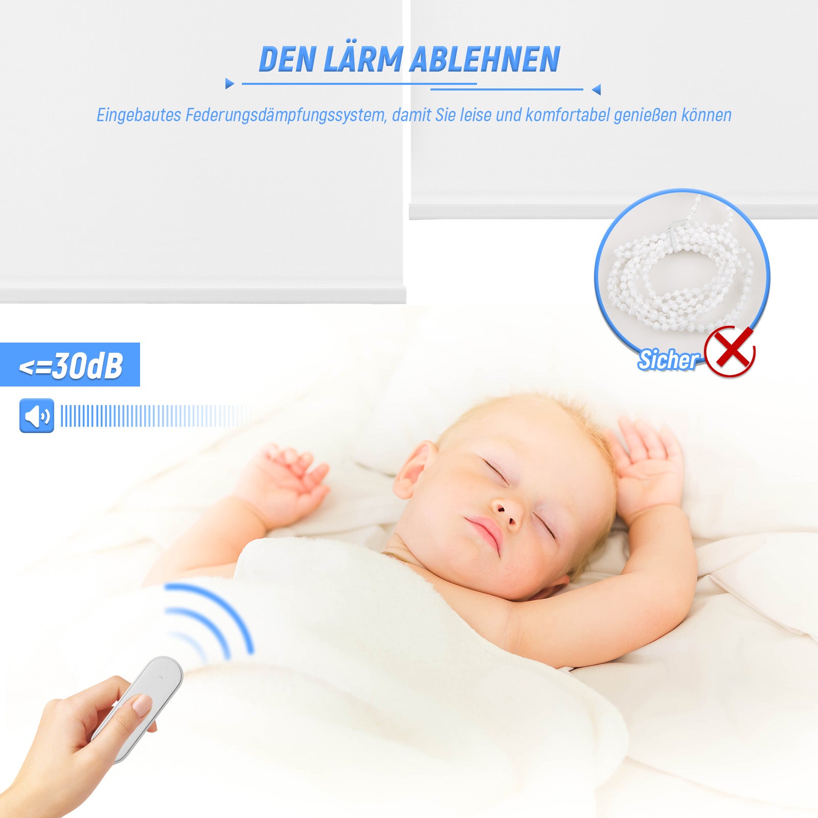 M100 Elektrisch | Verdunkelung | Batterie | Rollo | Nach Maß