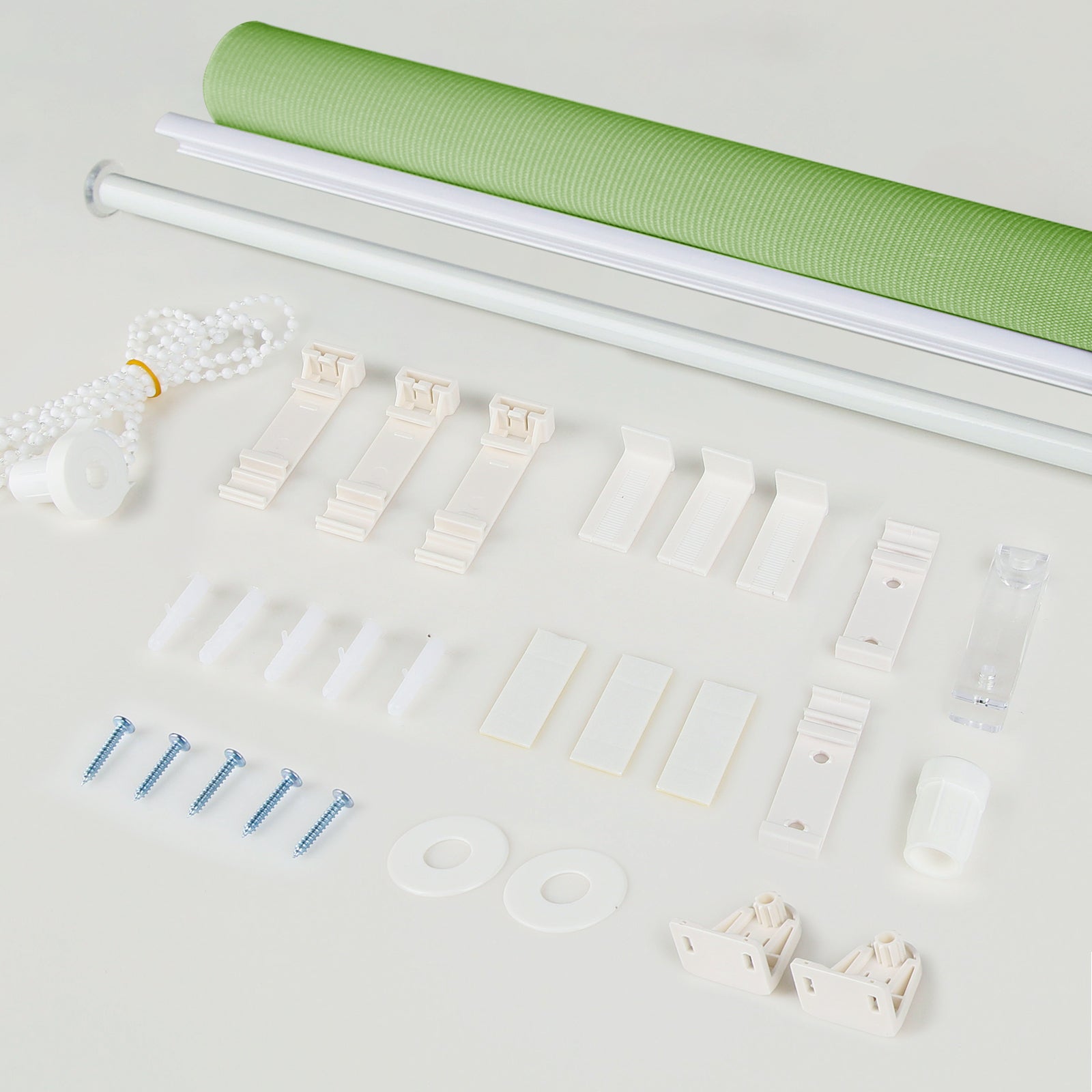 Doppelrollo Duo Rollo Klemmfix ohne Bohren Grün