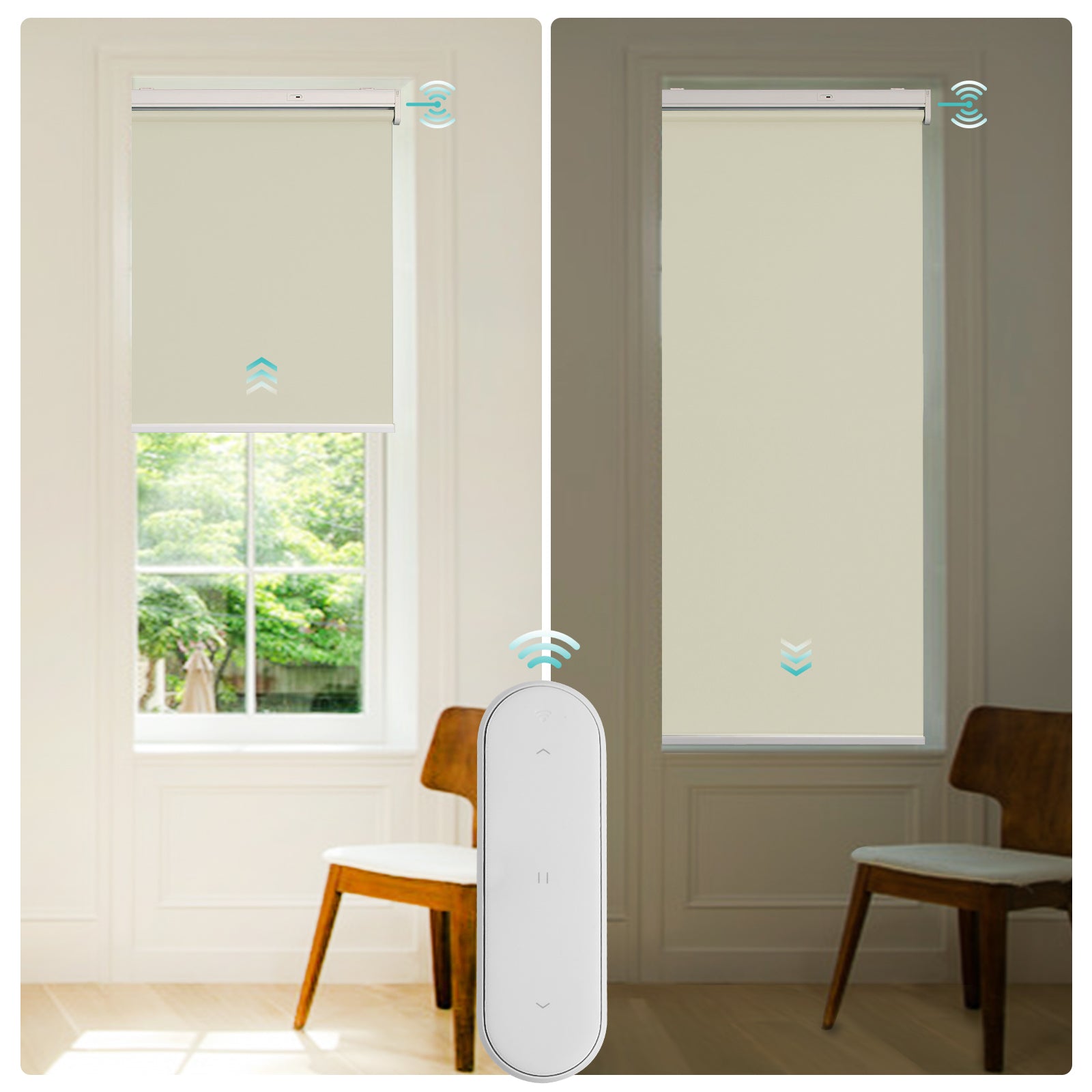 M130 Elektrisch | Verdunkelung | Akku | Rollo | Nach Maß