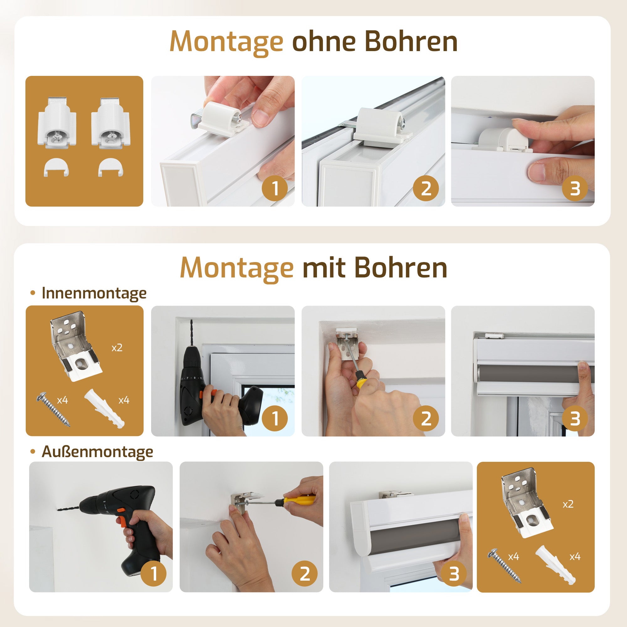 M100 Elektrisch | Verdunkelung | Batterie | Rollo | Dunkelgrau | Standardgröße