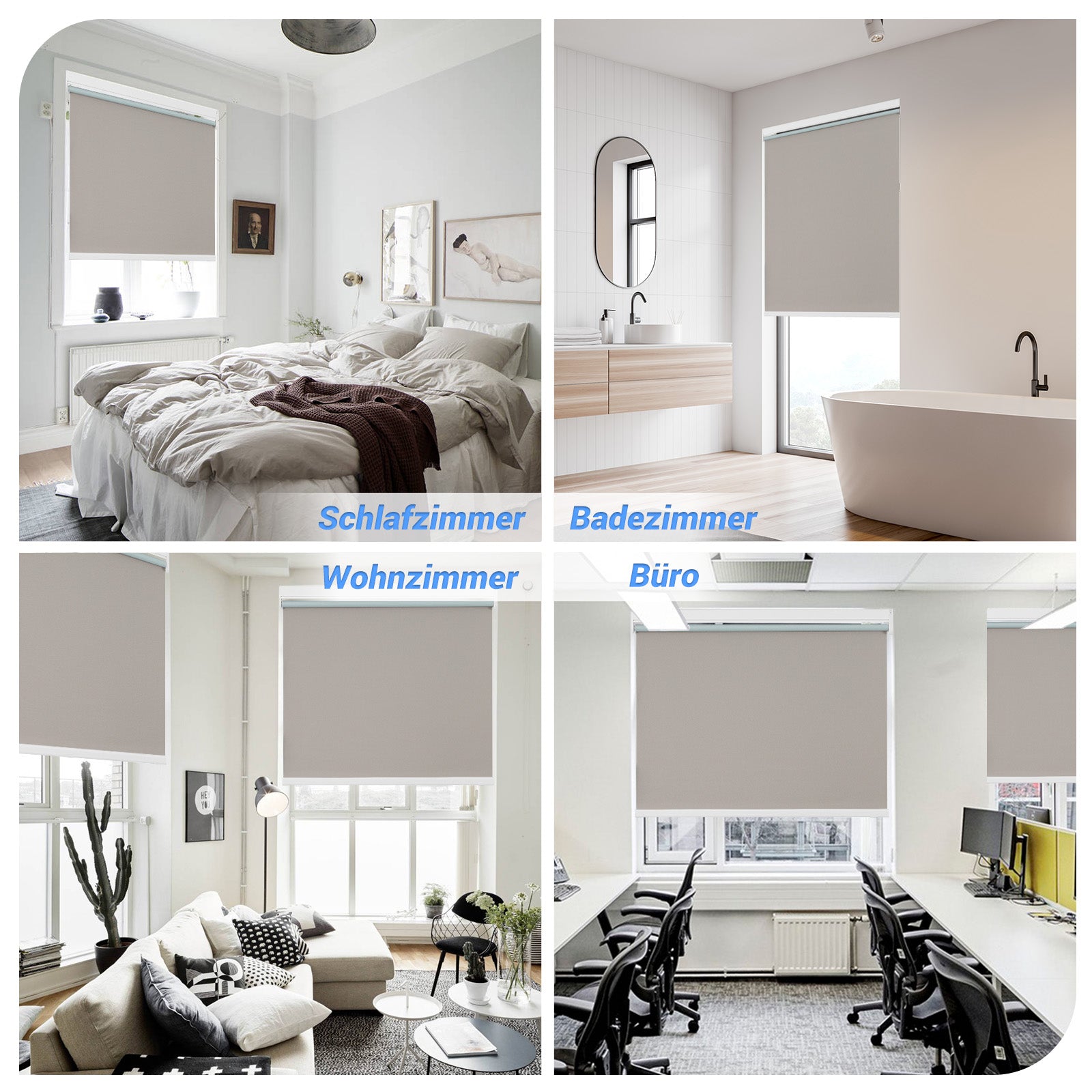 M100 Elektrisch | Verdunkelung | Batterie | Rollo | Nach Maß