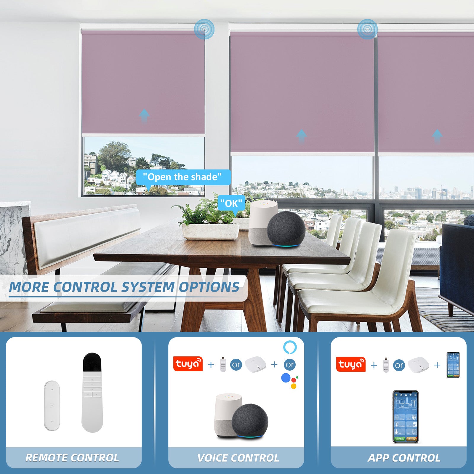 M130 Elektrisch | Verdunkelung | Akku | Rollo | Nach Maß