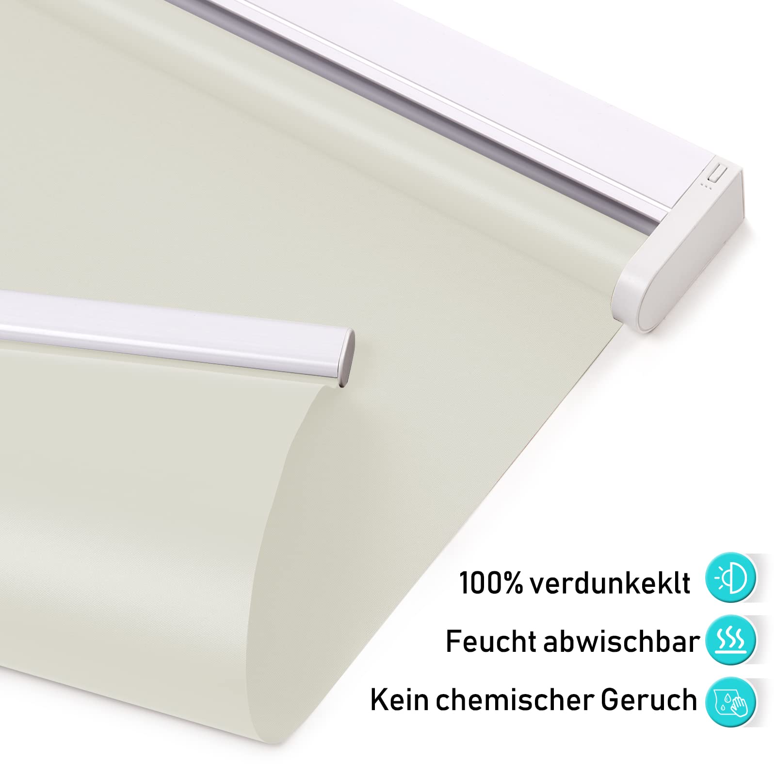 M130 Elektrisch | Verdunkelung | Akku | Rollo | Nach Maß