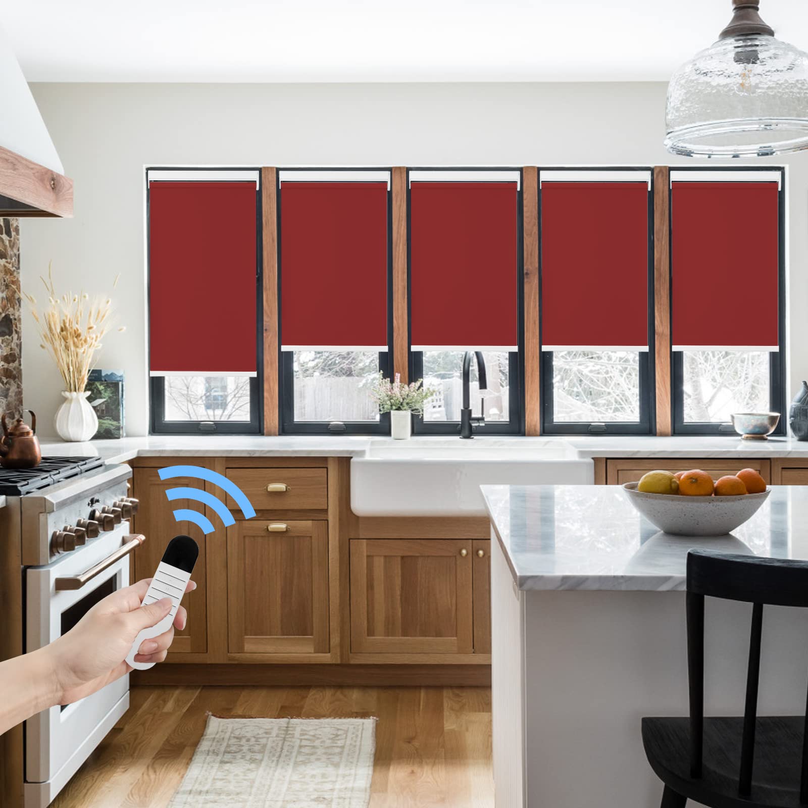 M130 Elektrisch | Lichtdurchlässige | Akku | Rollo | Nach Maß