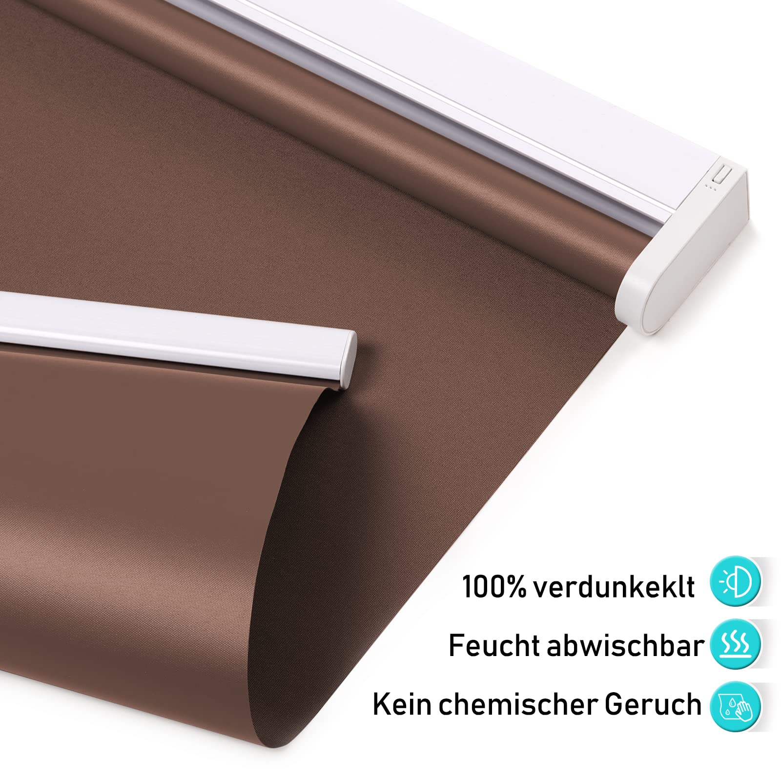 M130 Elektrisch | Verdunkelung | Akku | Rollo | Nach Maß