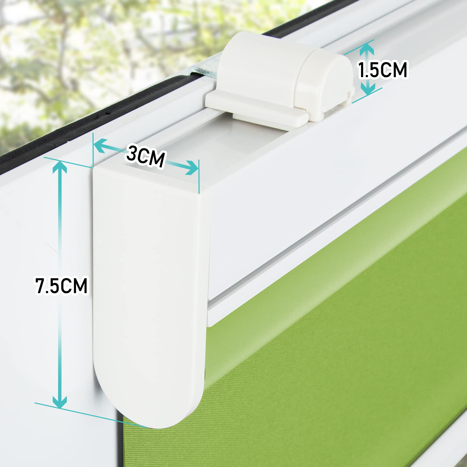 M130 Elektrisch | Verdunkelung | Akku | Rollo | Nach Maß