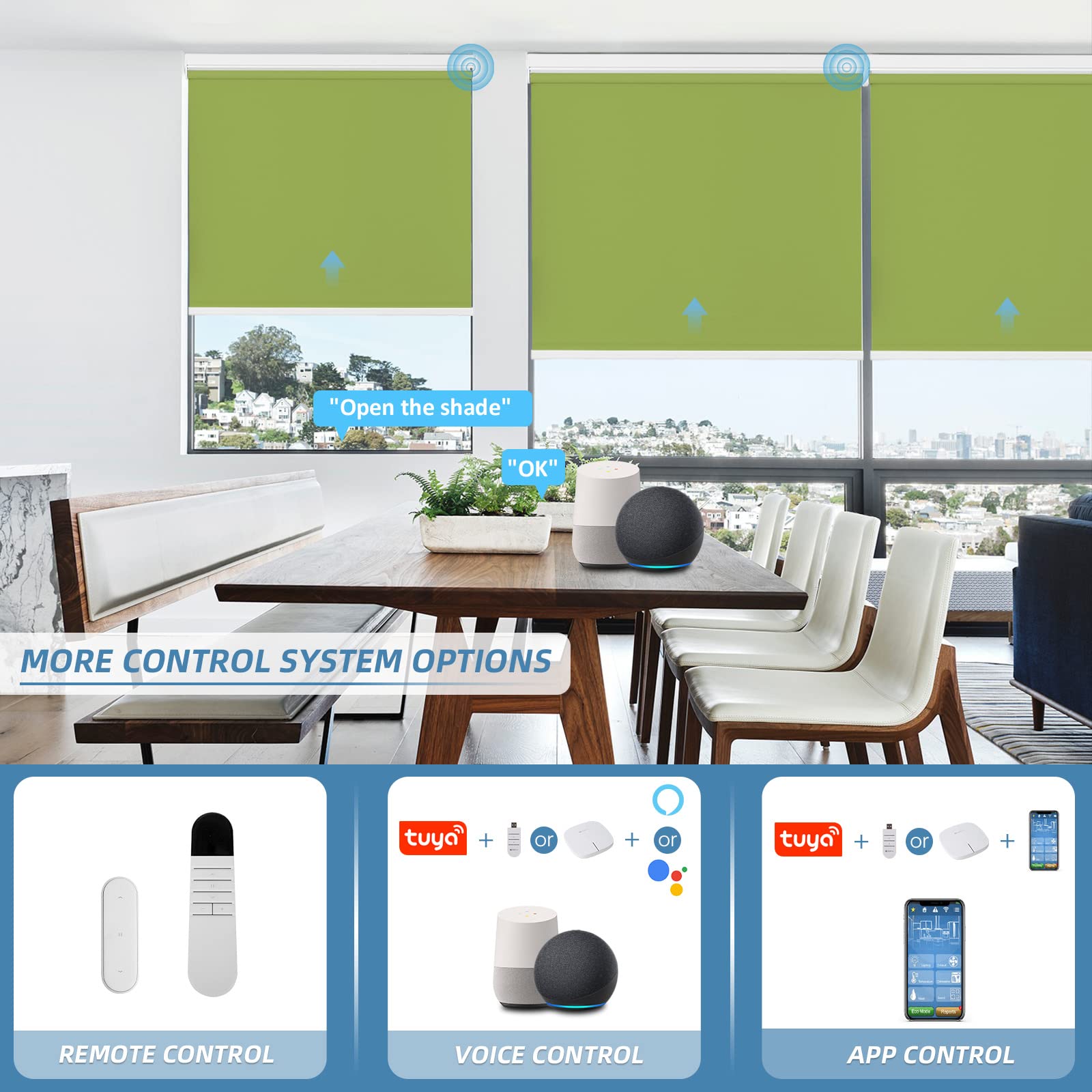 M100 Elektrisch | Verdunkelung | Batterie | Rollo | Nach Maß