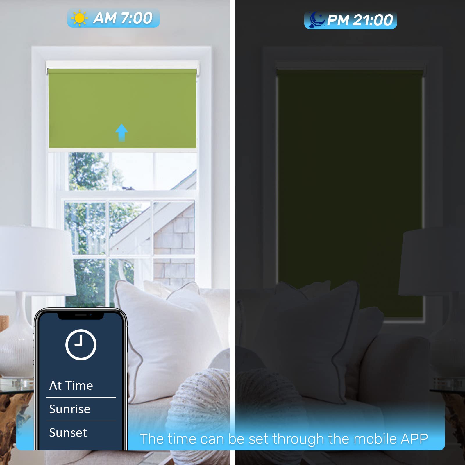 M100 Elektrisch | Verdunkelung | Batterie | Rollo | Nach Maß