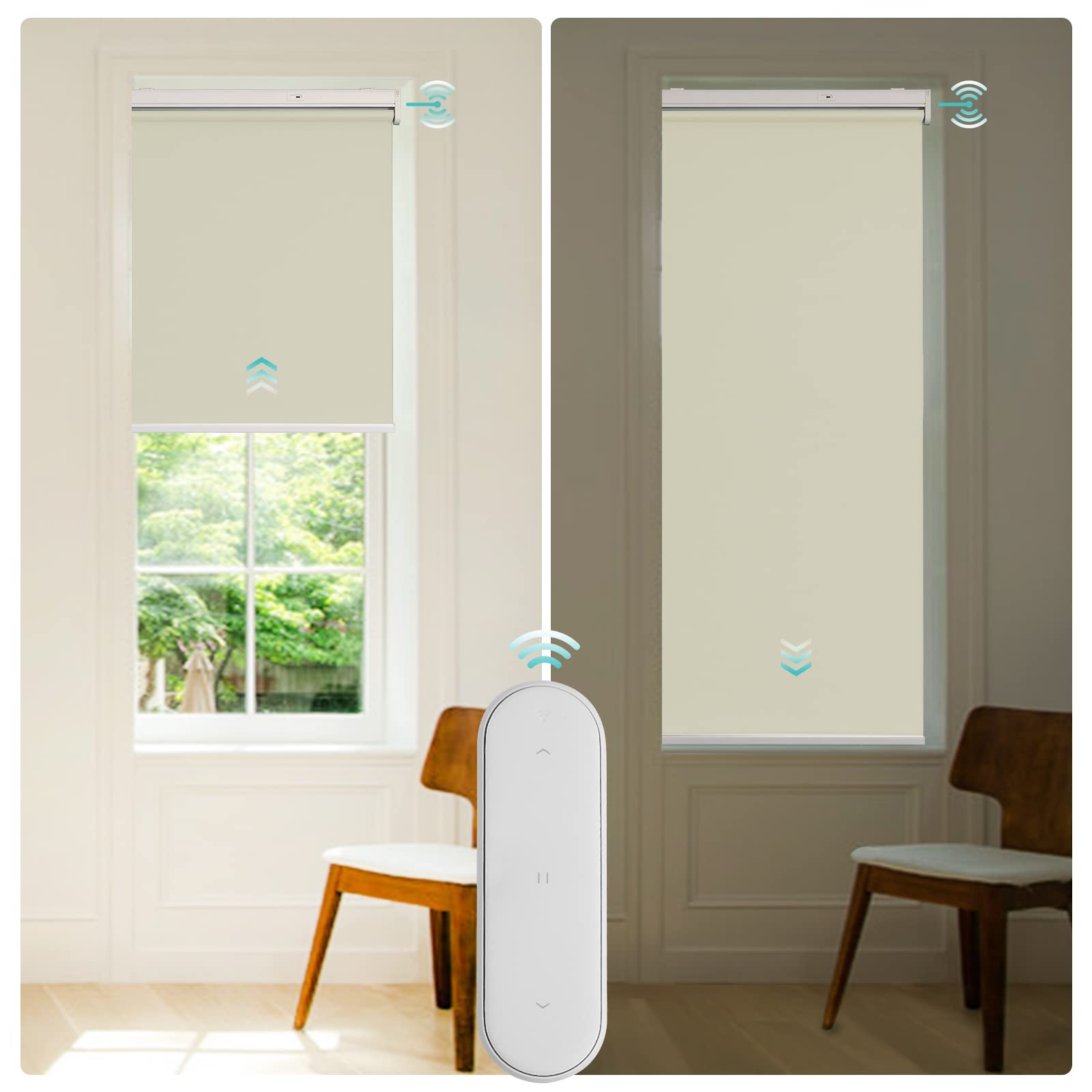 M130 Elektrisch | Verdunkelung | Akku | Rollo | Nach Maß