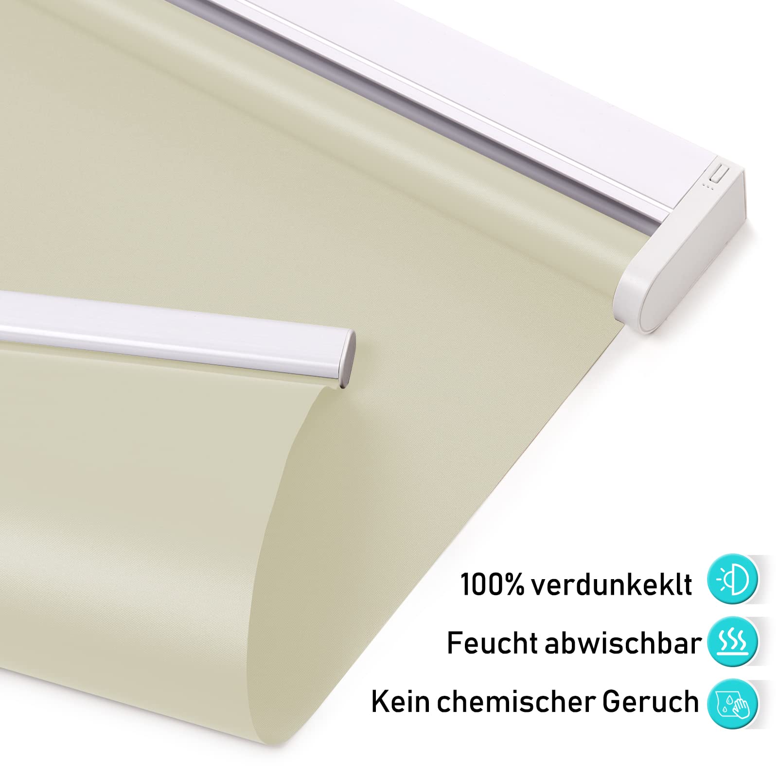 M130 Elektrisch | Verdunkelung | Akku | Rollo | Nach Maß