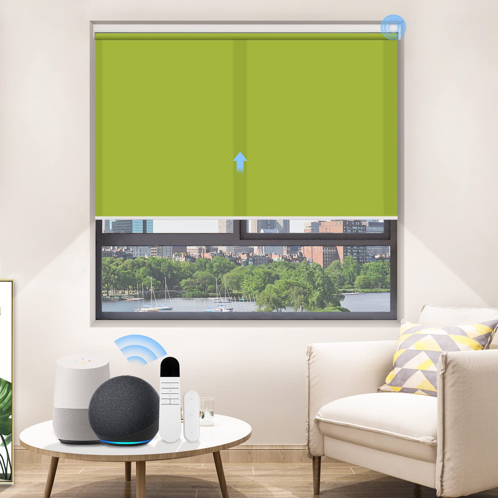 M130 Elektrisch | Lichtdurchlässige | Akku | Rollo | Nach Maß