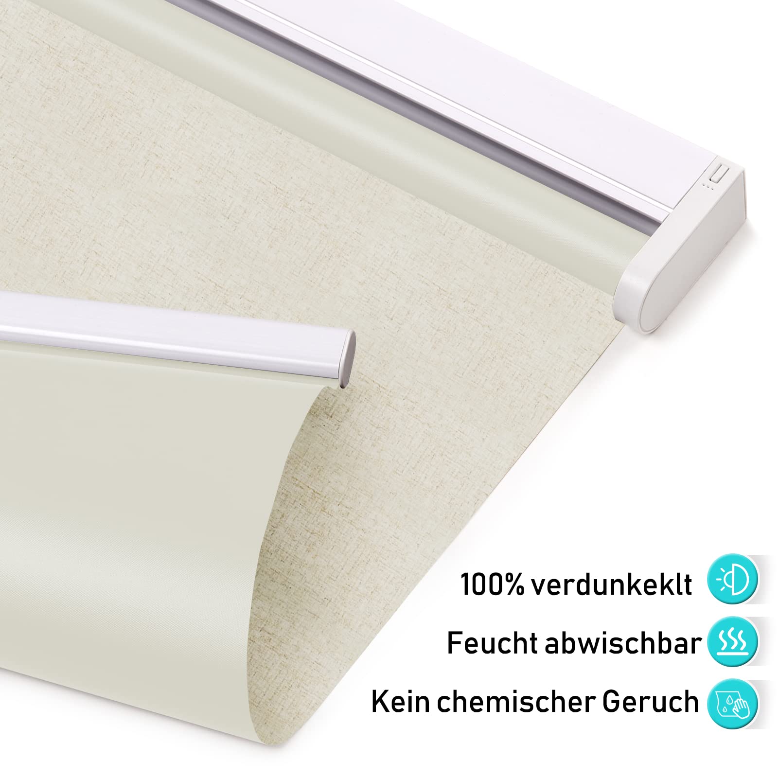 M130 Elektrisch | Verdunkelung | Akku | Rollo | Nach Maß