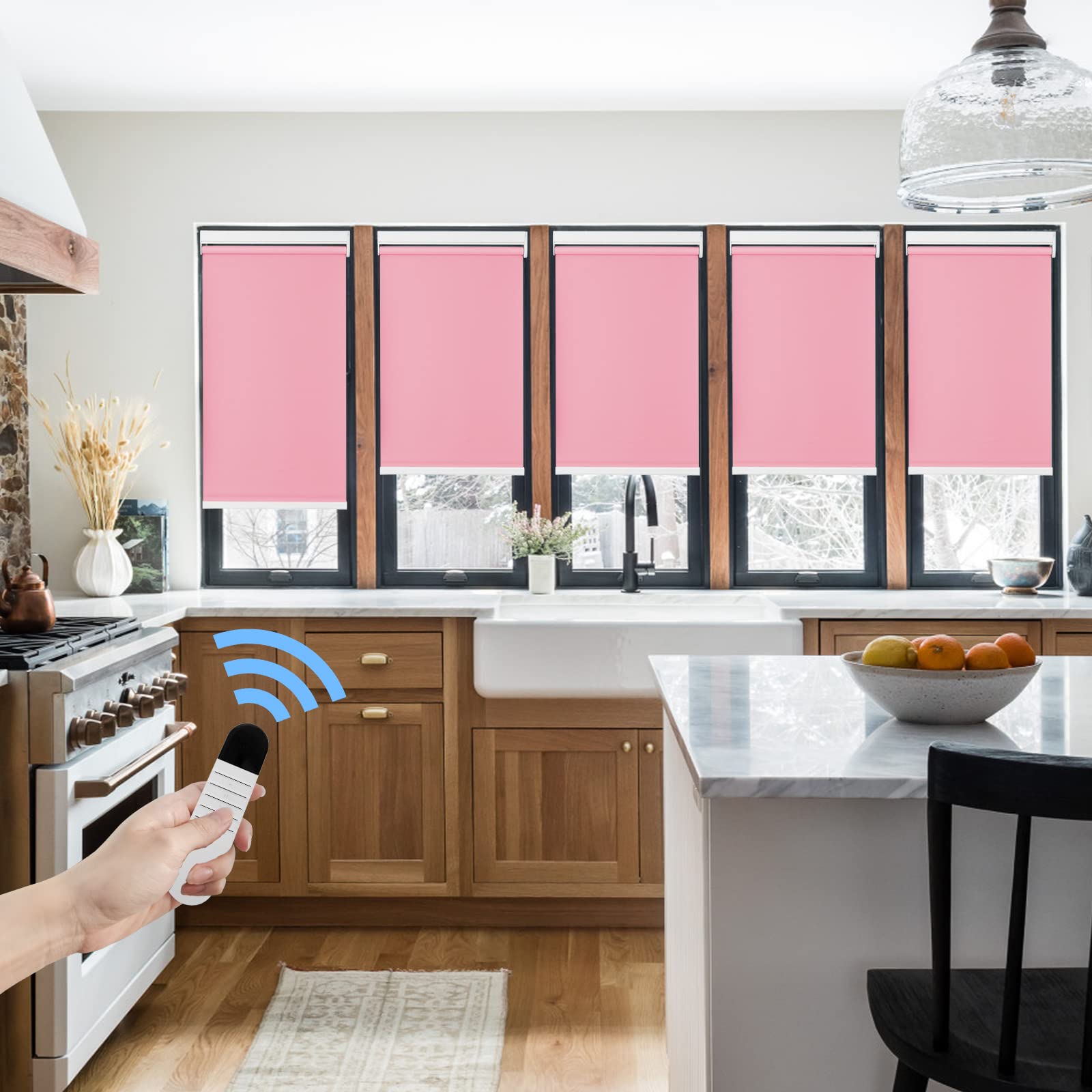 M130 Elektrisch | Lichtdurchlässige | Akku | Rollo | Nach Maß