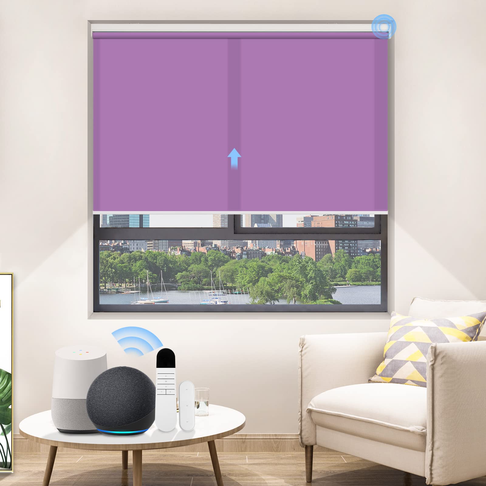 M130 Elektrisch | Lichtdurchlässige | Akku | Rollo | Nach Maß