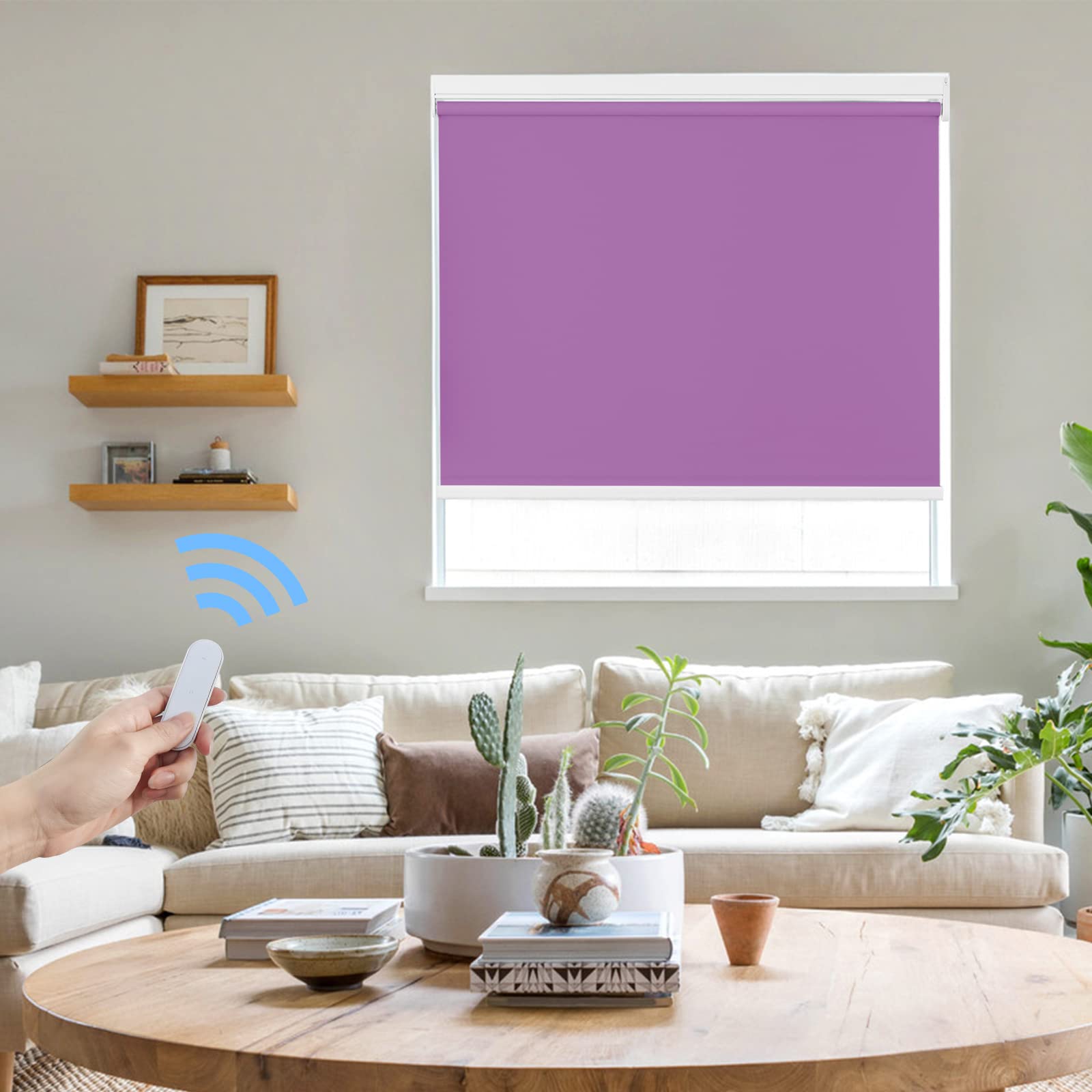 M130 Elektrisch | Lichtdurchlässige | Akku | Rollo | Nach Maß