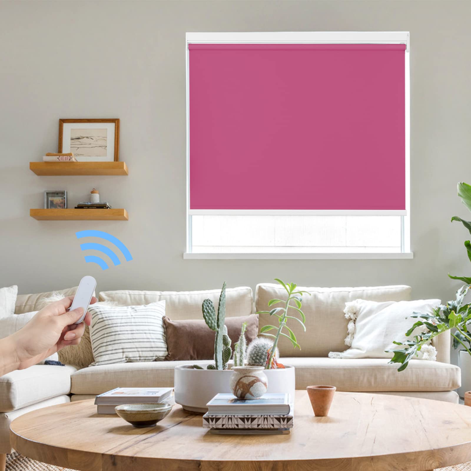 M100 Elektrisch | Lichtdurchlässige | Batterie | Rollo | Nach Maß