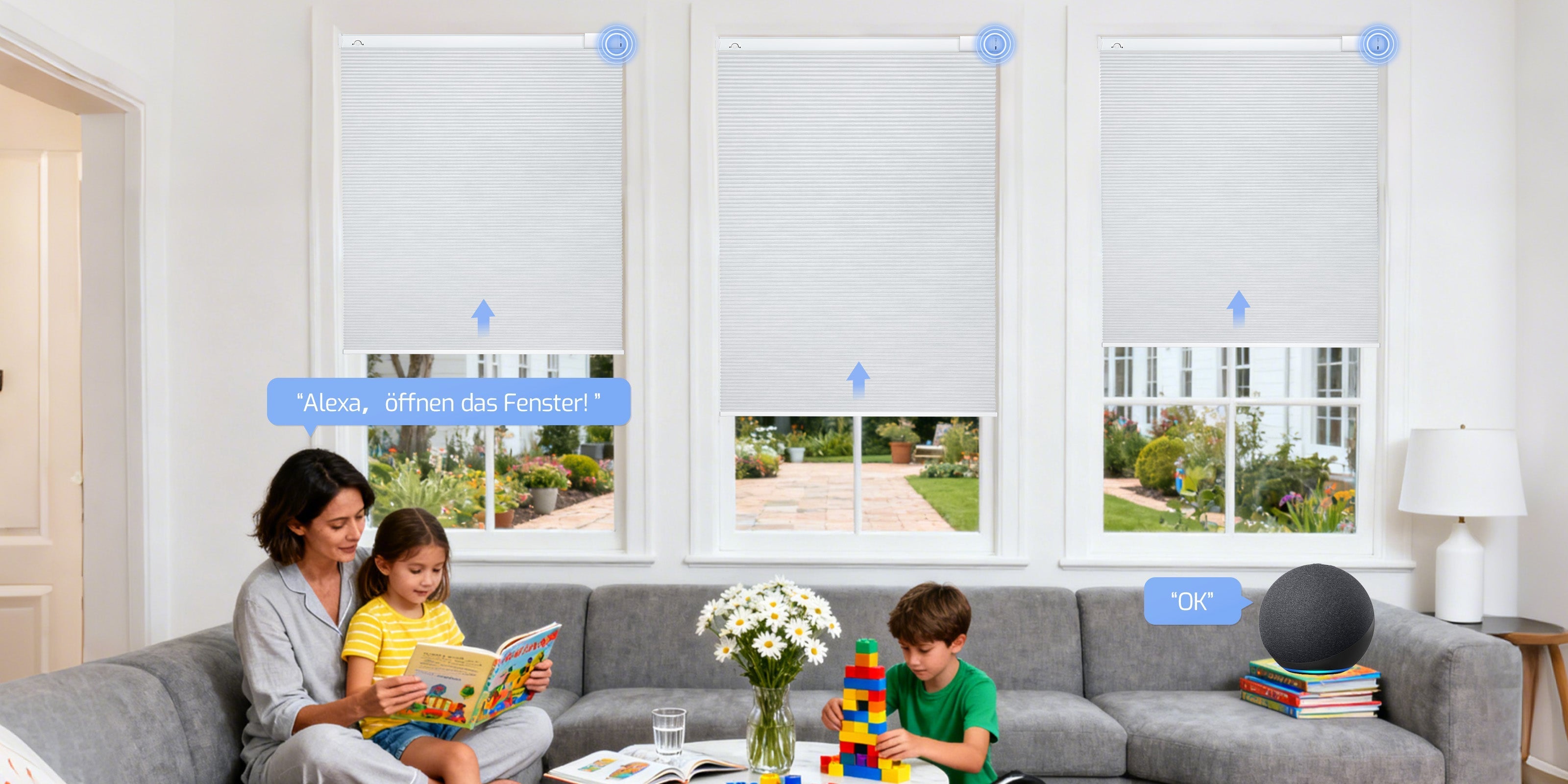 K100/K130/K230 Elektrische Wabensjalousie Einführung in die Unterschiede