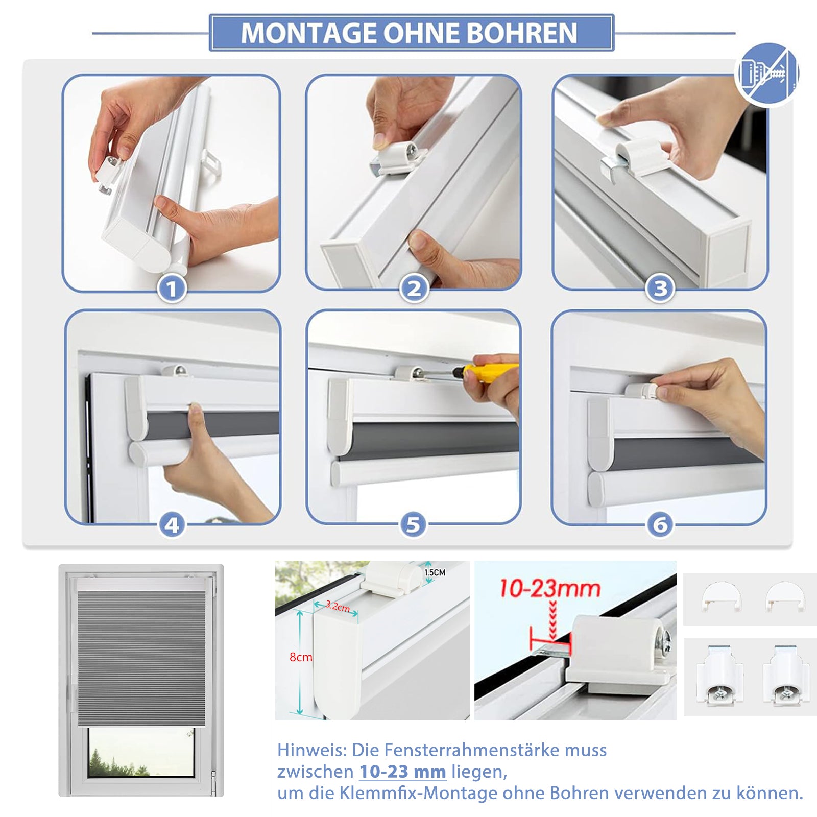 K100 Elektrisch | Verdunkelung | Batterie | Wabenplissees | Nach Maß
