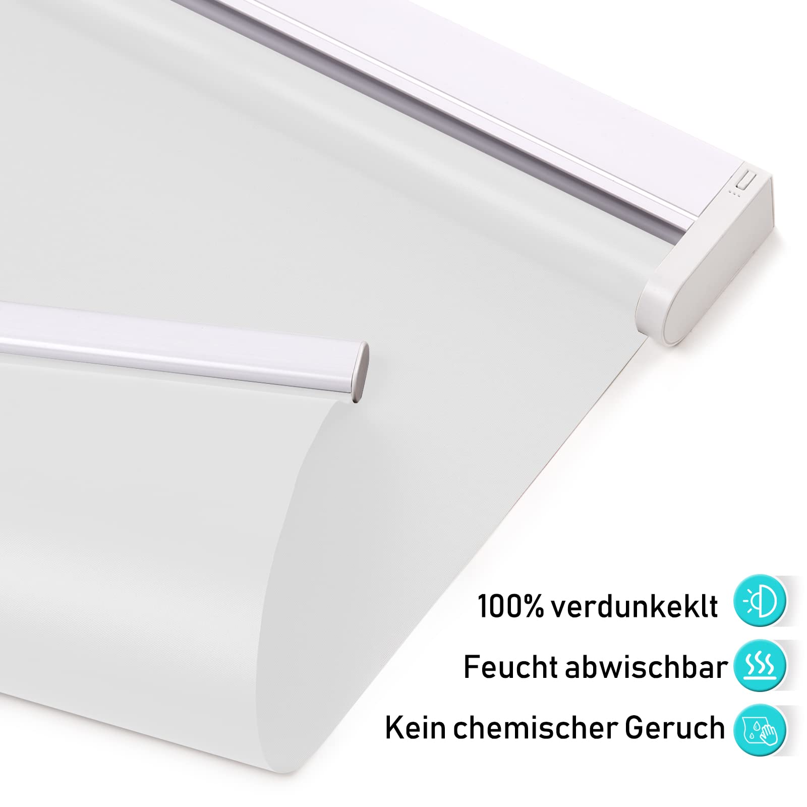 M100 Elektrisch | Verdunkelung | Batterie | Rollo | Nach Maß